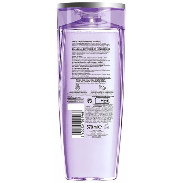 L'Oréal Elvive Hidra Hialurónico Acondicionador 72H Hidratación 300Ml