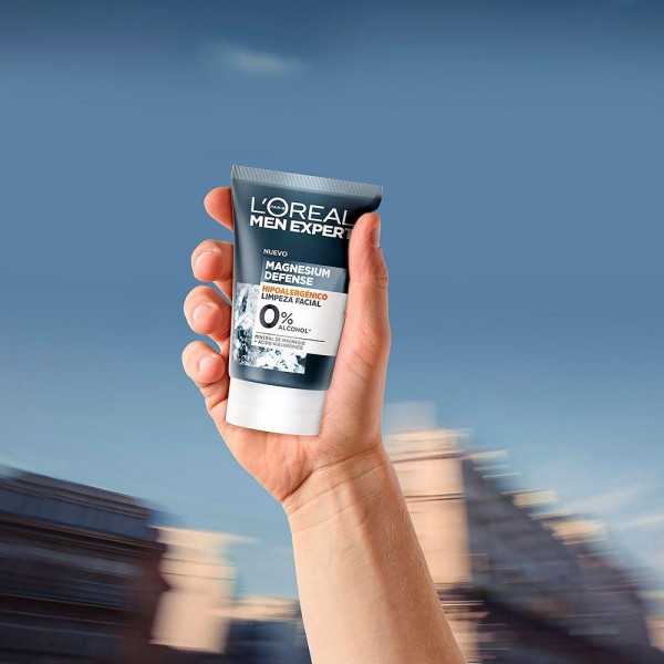 L'Oréal Men Expert Magnesium Defense Limpieza Facial 100Ml