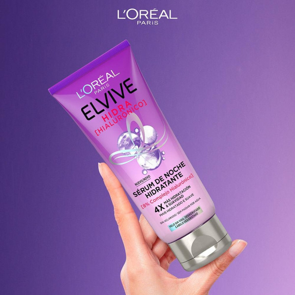 L'Oreal Elvive Hyaluronic Hair Moisturizing Night Serum 200Ml