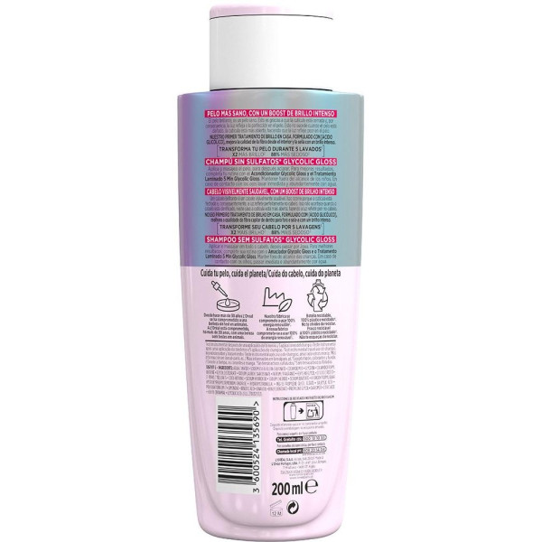 L'Oréal Elvive Glycolic Gloss Shampoo 200Ml