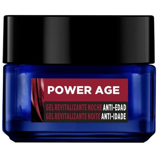 Men Expert Power Age Gel Revitalizante Noche Anti-Edad 50 Ml