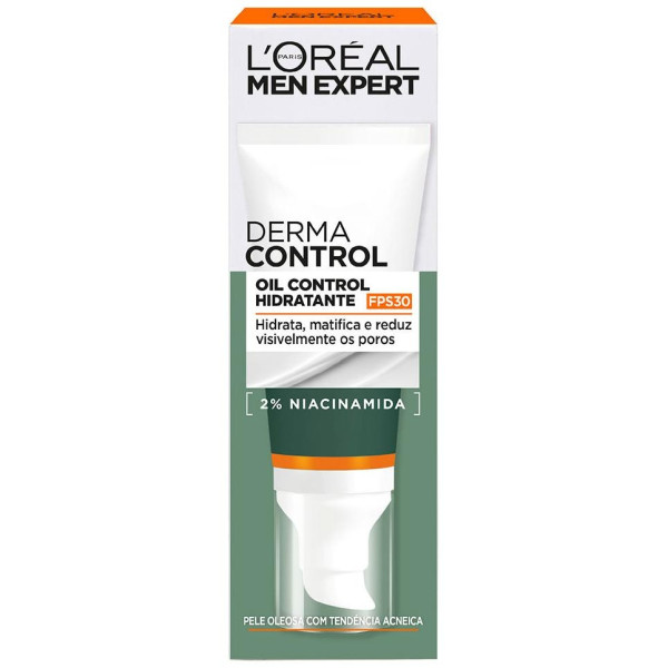 Men Expert Derma Control Oil-Control Crema Hidratante Spf30 40 Ml