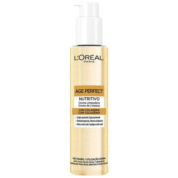 Age Perfect Crema Limpiadora Con Colágeno 150 Ml