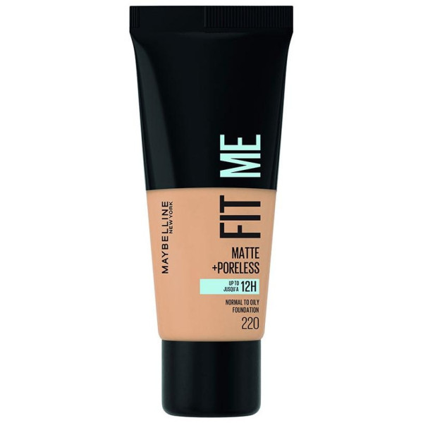 Maybelline Fit Me Matte + Poreless Foundation 220 30Ml