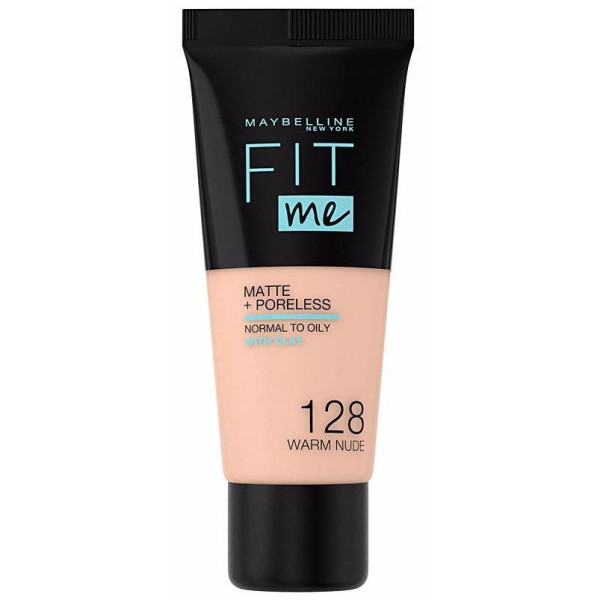 Maybelline Base Fit Me Matte+ Poreless 128 Warm Nude 30Ml
