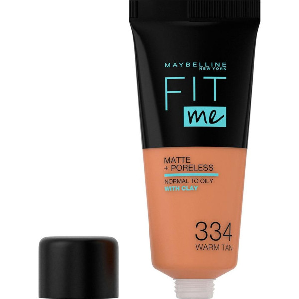 Fit Me! Matte+Poreless Foundation 334-Warm Tan 30 Ml