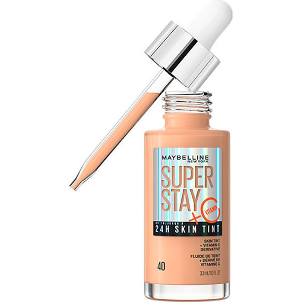 Maybelline Superstay 24H Skin Tint + Vitamina C Foundation 40 30Ml