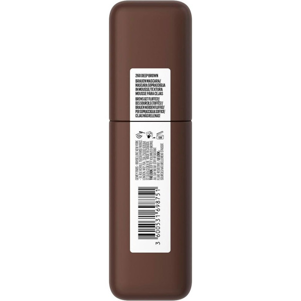 Superfluff Mascara Para Cejas 260-Deep Brown 5 Ml