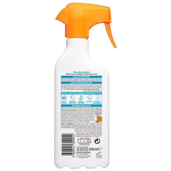 Sensitive Advanced Pistola Spf50+ 300 Ml