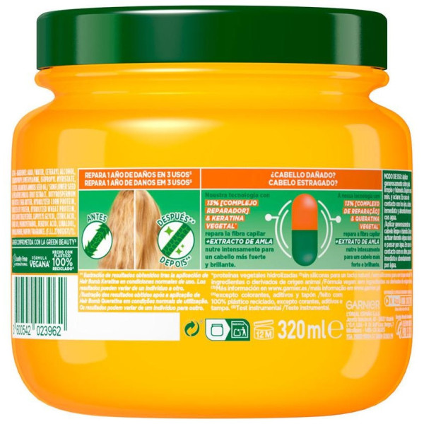 Garnier Fructis Adiós Daños Mascarilla 300Ml