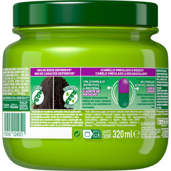 Garnier Fructis Mascarilla Hidra Rizos 300Ml