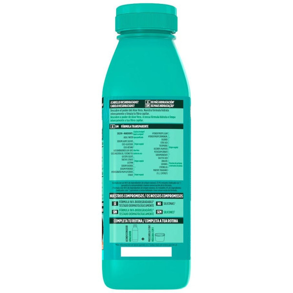 Garnier Fructis Hair Food Aloe Vera Champú Hidratante 350Ml