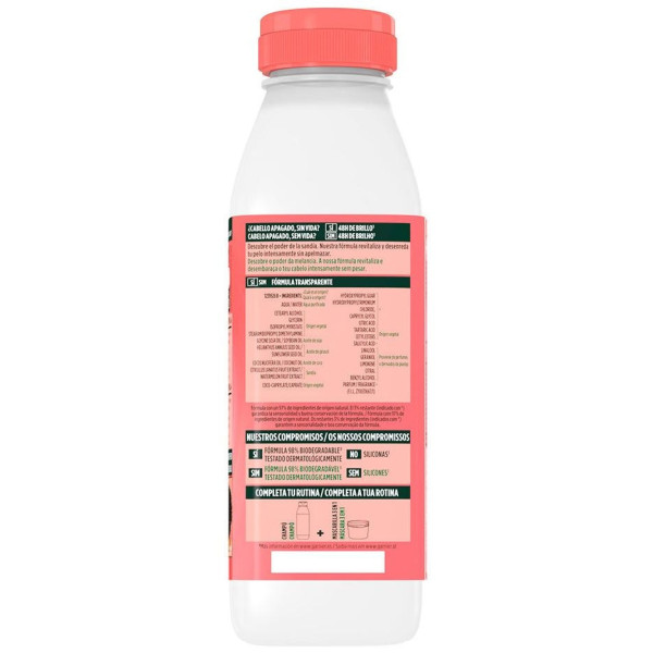 Fructis Hair Food Sandía Acondicionador Revitalizante 350 Ml