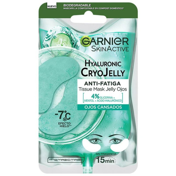 Garnier Hyaluronic Cryojelly Tissu Mask Eyes Antifatigue 5G