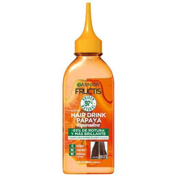 Garnier Fructis Hairfood Drink Papaya Treatment Repair 200Ml