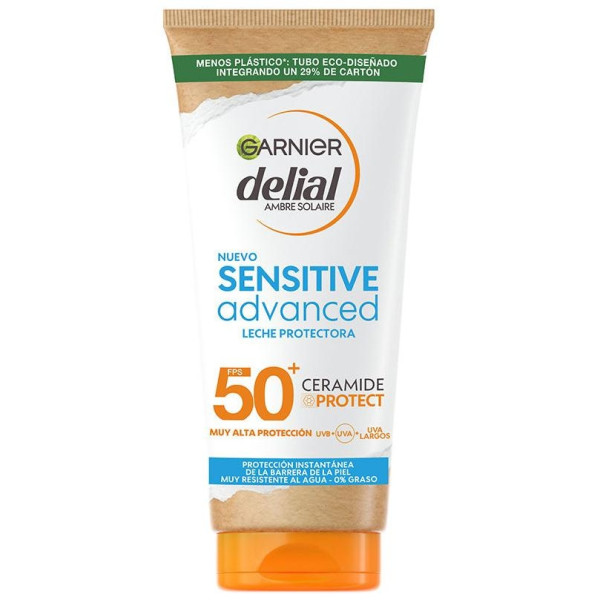 Garnier Sensitive Advanced Leche Protectora Spf50+ 175Ml