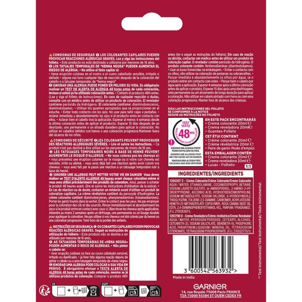 Color Sensation Champú 7.0Blonde 1 U