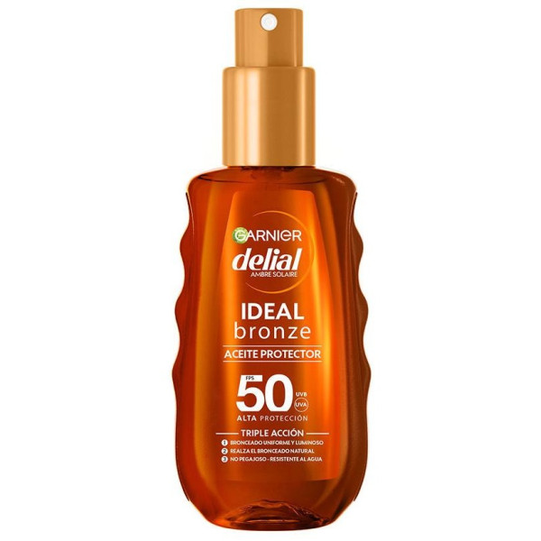 Garnier Delial Ideal Bronze Aceite Protector Spf50 150Ml