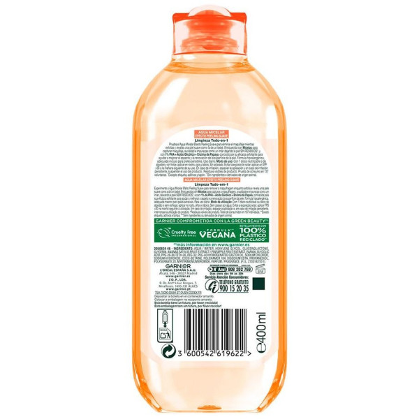 Skinactive Agua Micelar Todo En 1 400 Ml