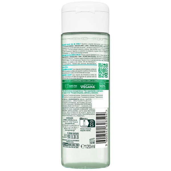 Skinactive Salicylic Líquido Exfoliante 120 Ml