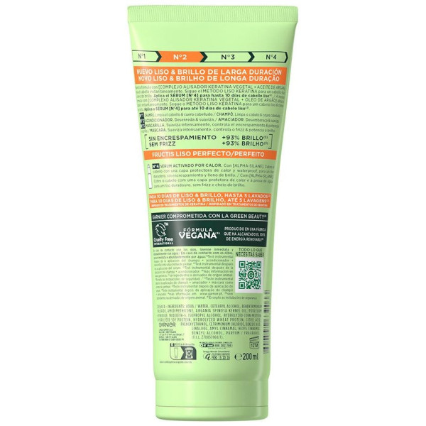 Frutics Nº2 Acondicionador Liso Keratina 200 Ml
