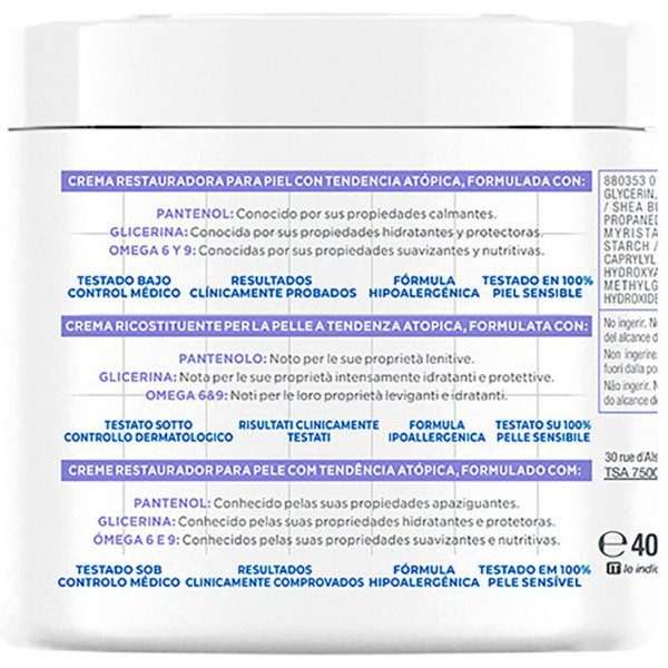 Panthenol Comfort Crema Restauradora 400 Ml
