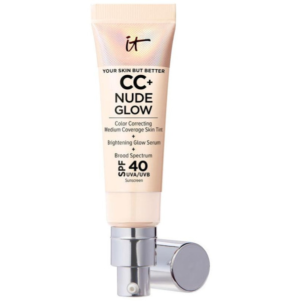 Cc+ Nude Glow Lightweight Foundation + Glow Serum Spf40 Fair Porcelain