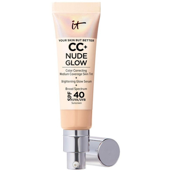 Cc+ Nude Glow Lightweight Foundation + Glow Serum Spf40 Light Medium