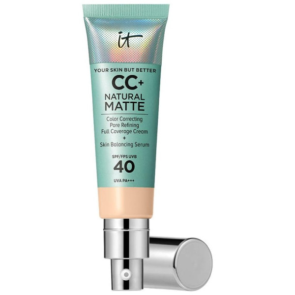 Cc+ Natural Matte Base De Maquillaje En Crema Spf40 Fair 32 Ml