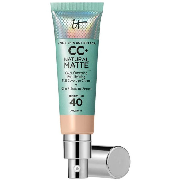 Cc+ Natural Matte Base De Maquillaje En Crema Spf40 Fair Light 32 Ml