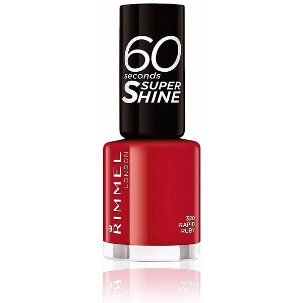 60 Seconds Super Shine Esmalte De Uñas 320-Rapid Ruby 8 Ml