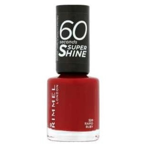 60 Seconds Super Shine Esmalte De Uñas 320-Rapid Ruby 8 Ml