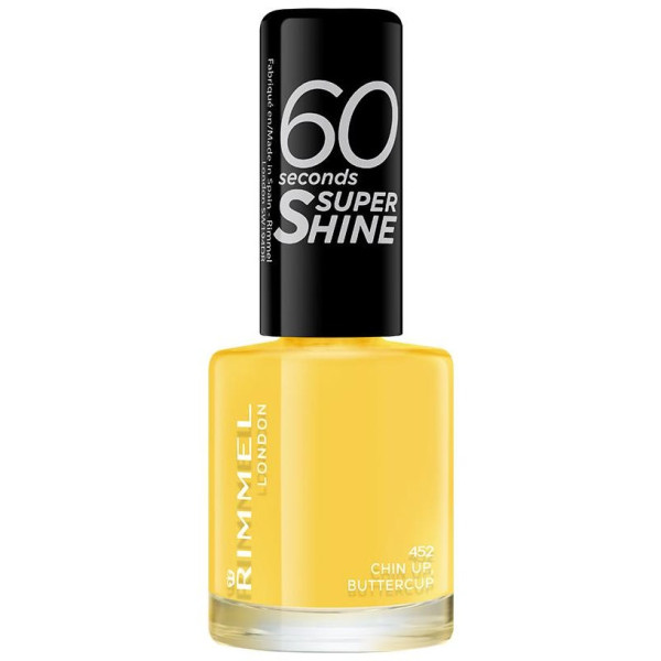 60 Seconds Super Shine Esmalte De Uñas 452-Chin Up Buttercup 8 Ml