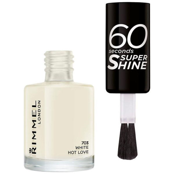 60 Seconds Super Shine Esmalte De Uñas 703-White Hot Love 8 Ml