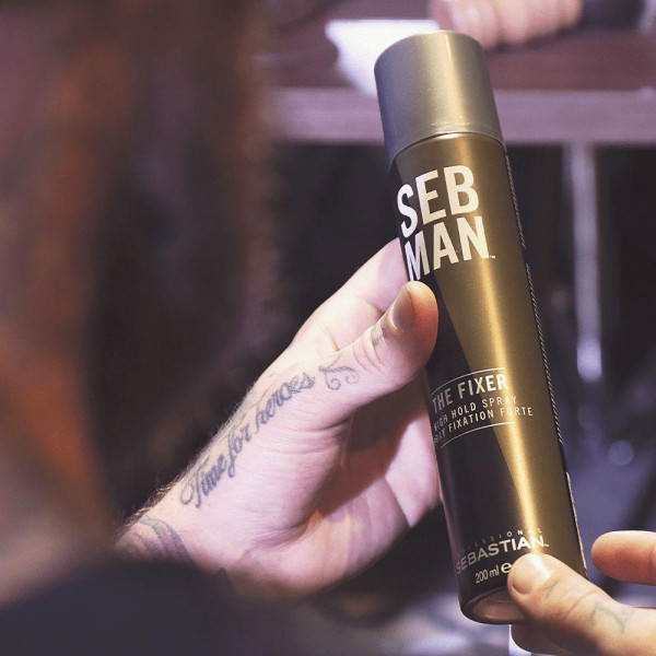 Sebman The Fixer Laca Spray De Fijación Fuerte Y Antihumedad 200 Ml