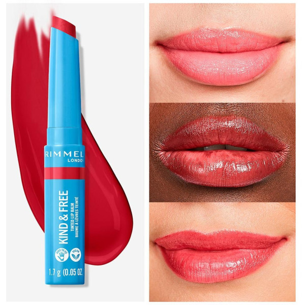 Rimmel Kind Y Free Tinted Lip Balm 005 Turbo Red 1.7G