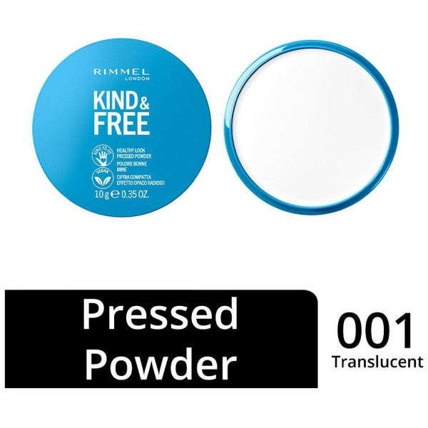Kind Y Free Pressed Powder 001-Translucent