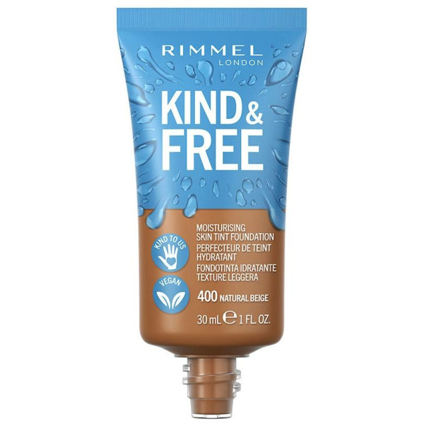 Rimmel Kind Y Free Base De Maquillaje 400-Natural Beige 30Ml