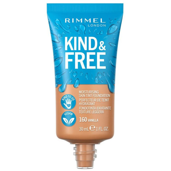 Rimmel Kind Y Free Skin Tint Foundation 160 Vanilla 30Ml