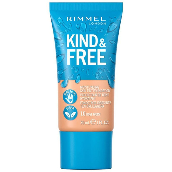 Rimmel Kind Y Free Skin Tint Foundation 10 Rose Ivory 30Ml