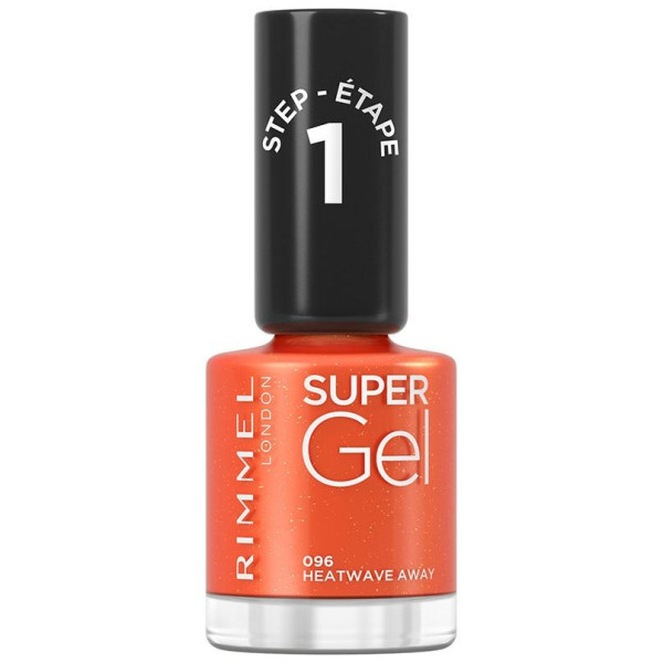 Rimmel Super Gel Nail Polish 96 Heatwave Away 12Ml