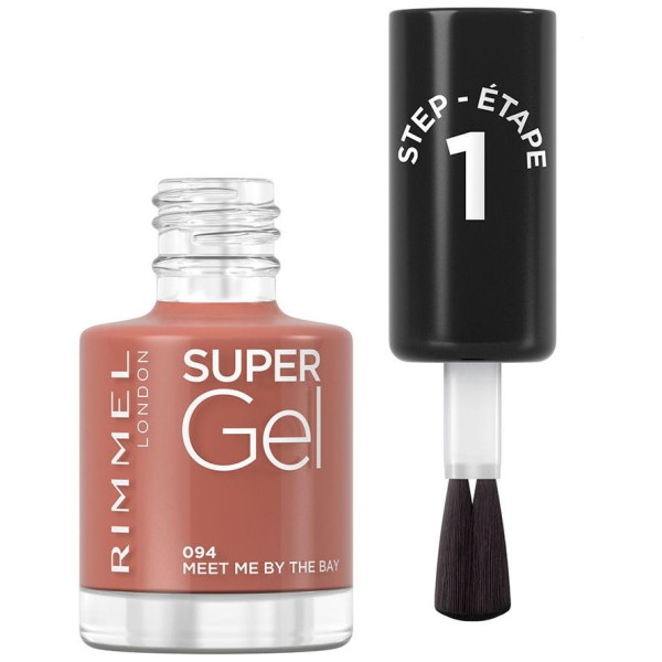 Rimmel Super Gel Nail Polish 94 Meet Me By The Bay 12Ml