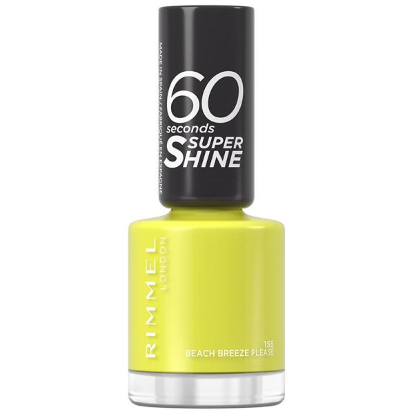 60 Seconds Super Shine Esmalte De Uñas 155-Beach Breeze Please 8 Ml