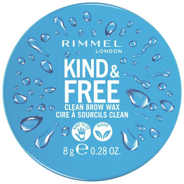 Rimmel Kind Y Free Clean Brow Wax 001 Clear 8G