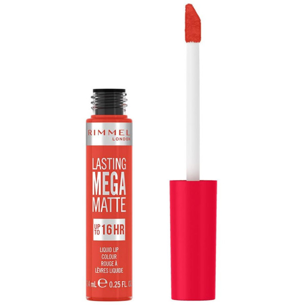 Rimmel Lasting Mega Matte Liquid Lip Colour 920 Scarlet Flames 7.4Ml