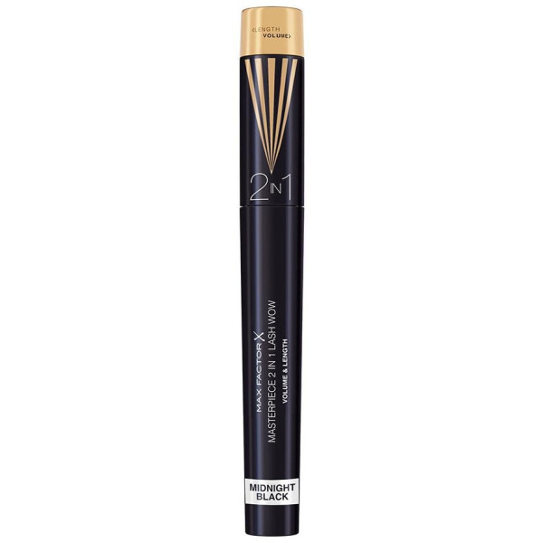 Masterpiece 2 In 1 Lash Wow Máscara De Pestañas 03-Midnight Black 7 Ml