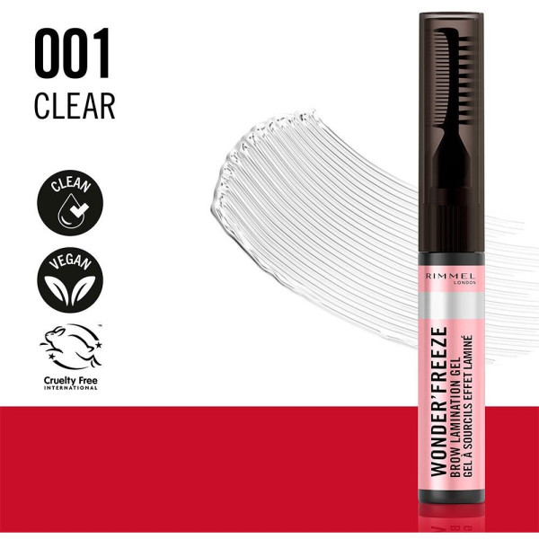 Wonder' Freeze Gel De Cejas 001-Clear 6 Gr