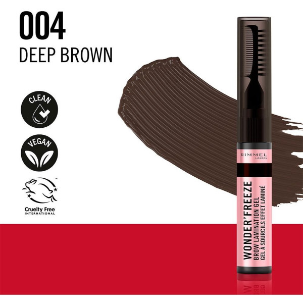 Wonder' Freeze Gel De Cejas 004-Deep Brown 6 Gr