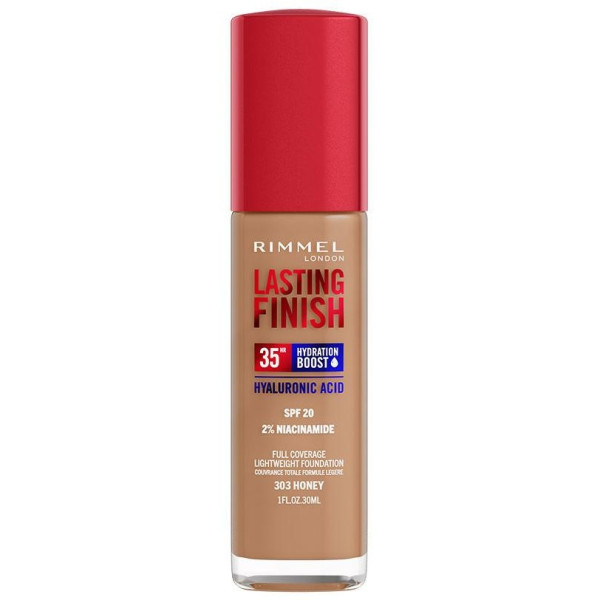 Rimmel Lasting Finish Hydration Boost 35Hr Spf20 303 Honey 30Ml