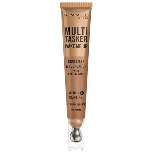 Multitasker Wake Me Up Corrector Y Base De Maquillaje Toffee 20 Ml